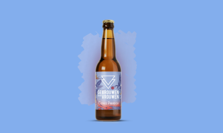 Citrus Paradisi witbier Gebrouwen door Vrouwen Citrus Paradisi witbier Gebrouwen door Vrouwen
